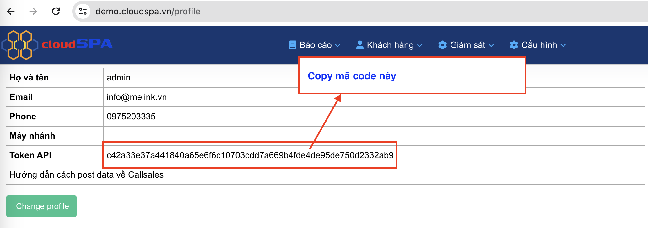 Cách chuyển data từ hệ thống khác qua fasterCRM